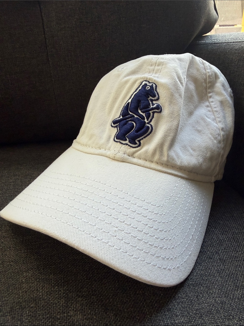New Era Chicago Cubs Cooperstown Collection 9TWENTY White Adjustable Hat